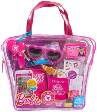 Barbie Pink Passport Travel Tote Set
