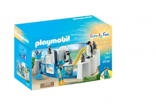Playmobil Family Fun Penguin Enclosure Set