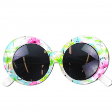 Koala Kids White Floral Printed Sunglasses