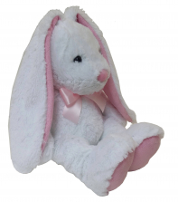 Animal Alley Hop! 20 Inch Long Ear Easter Bunny - White