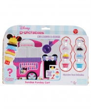 Disney D-Lectables Sundae Funday Cart Mix, Match and Create Blind Pack - 2 Mystery Pieces