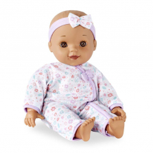 You & Me 14-inch Chatter & Coo Baby Doll - Brunette with Brown Eyes