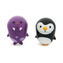 Munchkin CleanSqueeze Penguin and Walrus Mold-Free Bath Squirts - 2 Pack