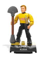 Mega Construx Heroes Star Trek Buildable Action Figure - Captain Kirk