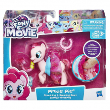 My Little Pony The Movie Sparkling and Spinning Skirt 3-inch Figure - Pinkie Pie