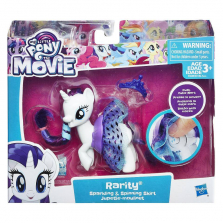 My Little Pony The Movie Sparkling and Spinning Skirt 3-inch Figure - Rarity