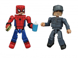 Marvel Minimates Spider-Man: Homecoming 2 inch Action Figures - Spider-Man vs Adrian Toomes
