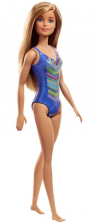 Barbie Blue Swimsuit Beach Fashion Doll