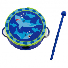 Stephen Joseph Shark Tambourine Drum Set
