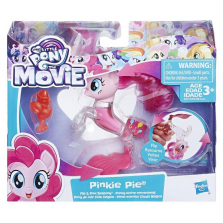 My Little Pony The Movie Flip and Flow Sea Pony Figure - Pinkie Pie