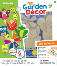 Garden Decor Wood Craft and Paint Kit