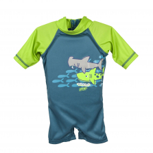 SwimSchool Boys Blue Sun Protection Shortie Swim Trainer - Small/Medium - Phase 2