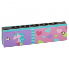Stephen Joseph Wooden Harmonica - Unicorn