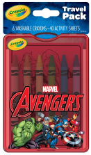 Crayola Marvel Avengers Travel Pack
