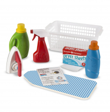 Melissa & Doug Pretend Play Laundry Cleaning Set