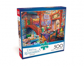 Buffalo Games Days to Remember Quilt Shop Puzzle - 500-piece