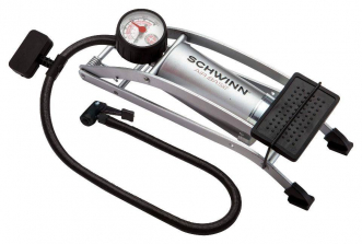 Schwinn Single Barrel Foot Bike Pump