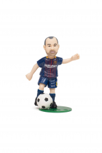 FC Barcelona Collectible Figurine Action Figure - Andres Iniesta