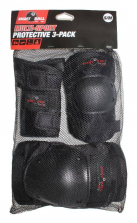 Triple Eight Black Youth Multi-Sport Protective Pad Set