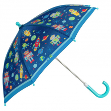Stephen Joseph Space Robot All Over Printed Umbrella