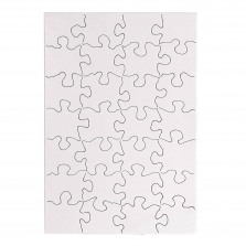 Compoz-A Blank, Sturdy Jigsaw Puzzle - 28-piece