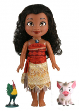 Disney Moana Singing Moana and Friends Toddler Doll