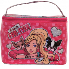 Barbie Friends "Fur-Ever" 5.5-inch Train Case