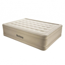 Bestway Fortech Airbed with Built-in AC Pump - Queen