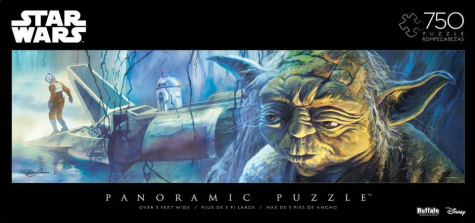 Buffalo Games Panoramic Star Wars Jigsaw Puzzle 750-Piece - Yoda