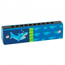 Stephen Joseph Wooden Harmonica - Shark