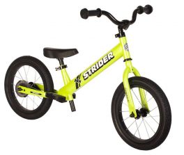 Strider 14X Sport No-Pedal Balance Bike - Green