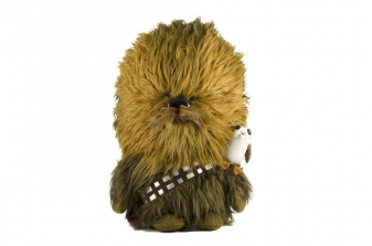 Star Wars: The Last Jedi 22 inch Talking Plush Figure - Chewbacca with Porg