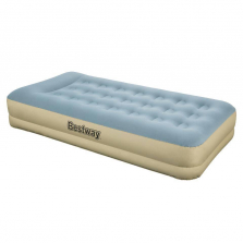 Bestway Fortech Twin Airbed with Built-in AC Pump - 13 inch