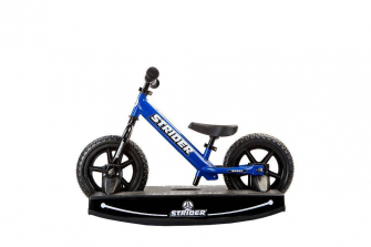 Strider 12 Sport Baby Bundle No-Pedal Balance Bike - Blue