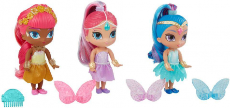 Fisher-Price Shimmer and Shine 3-Pack Flower Sprites 6-inch Doll