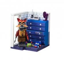Five Nights at Freddy's Left Dresser and Door Micro Construction Set
