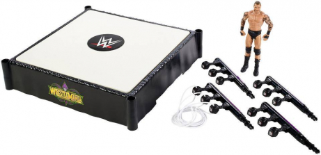 WWE WrestleMania 14 inch Ring Playset with Action Figure - Randy Orton