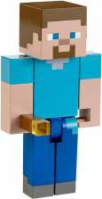 Minecraft Light-Up 5 inch Mini Action Figure - Torch-Sparking Steve