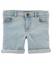 Carter's Blue Denim Shorts - Toddler