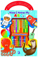Now I Know My ABCs 24 Board Books My First Library Set