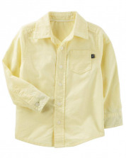 Baby B'Gosh Yellow Button Down Shirt - Toddler