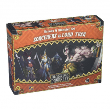 Cool Mini or Not Massive Darkness Sorcerers vs. Lord Tusk Expansion Game