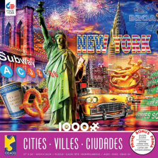 Ceaco 1000 Piece Cities Jigsaw Puzzle - New York