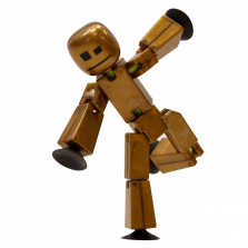 Stikbot Metal Series Action Figure - Gold