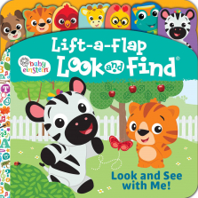 Baby Einstein Look and See with Me! Lift-a-Flap Look and Find Board Book