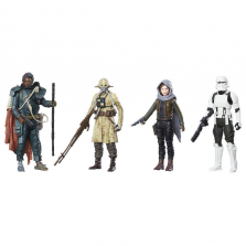 Star Wars: Rogue One 4 Pack 3.75 inch Action Figures - Jedha Revolt