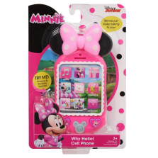 Disney Junior Happy Helpers Minnie Mouse Why Hello! Cell Phone