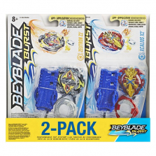 Beyblade Burst 2-Pack Value Starter Pack Xcalius X2 and Zeutron Z2