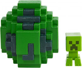 Minecraft Spawn Egg Mini Action Figure - Creeper