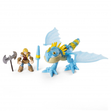 DreamWorks Dragons Dragon Riders Action Figures - Astrid and Stormfly